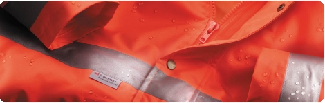 Range of school safety wear designed with high or enhanced visibility fabrics and safety reflective tapes